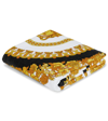 Versace Medusa Logo Bath Towel In Oro-bianco-nero