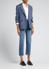 Cinq À Sept Khloe Boucle Blazer In Shadow