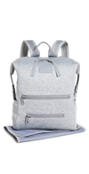 DAGNE DOVER LARGE INDI DIAPER BACKPACK HEATHER GREY