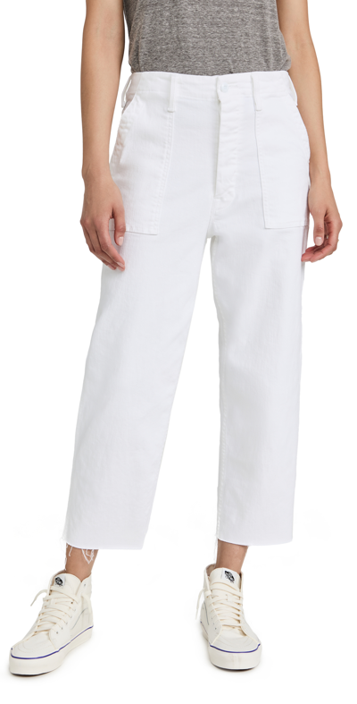 Mother The Patch Pocket Private Ankle Jeans In Fairest Of Them All