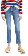 MOTHER THE MID RISE DAZZLER ANKLE JEANS WE THE ANIMALS