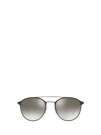 Prada Pr 62ts Top Black On Gunmetal Male Sunglasses