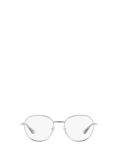 Prada Pr 65wv Silver Male Eyeglasses