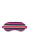 THE ELDER STATESMAN STRIPE SLEEPING MASK