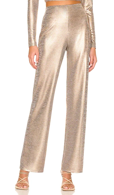Lovers & Friends Rosie Pant In Champagne