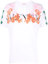 VALENTINO FLORAL LACE LOGO T-SHIRT