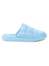 Greats Women's Foster Quilted Slippers In Tonal Blue