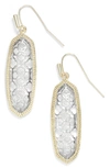 Kendra Scott 'brenna' Drop Earrings In Silver