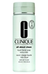 CLINIQUE ALL ABOUT CLEAN™ LIQUID FACIAL SOAP, 6.7 OZ