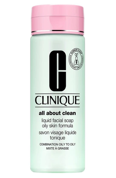 Clinique All About Clean™ Liquid Facial Soap Mild, 6.7 oz In Oily