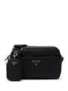 Prada Re-nylon Crossbody Bag In Schwarz