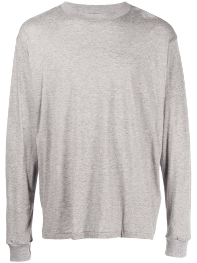 John Elliott Cotton-cashmere Blend Sweatshirt In Grau