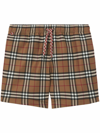 BURBERRY CHECK SWIM SHORTS