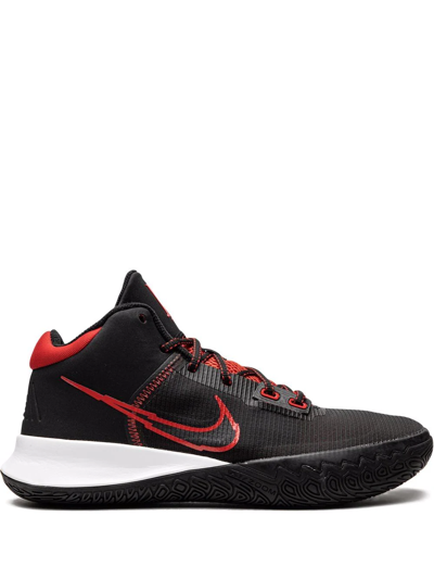 Nike Mens Kyrie Flytrap 4 Basketball Sneakers From Finish Line In Black,white,university Red