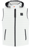 Moose Knuckles Riggin Sleeveless Jacket In White,black