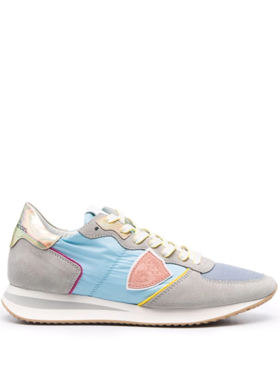 Philippe Model Trpx Mondial Lace-up Sneakers In Blue