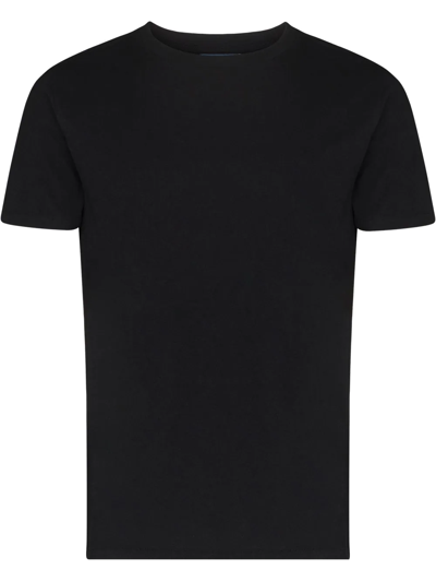 Frescobol Carioca Lucio Short Sleeve T-shirt In Black