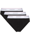DSQUARED2 LOGO-WAISTBAND PACK OF THREE BRIEFS