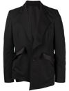 SULVAM ASYMMETRIC SINGLE-BREASTED BLAZER