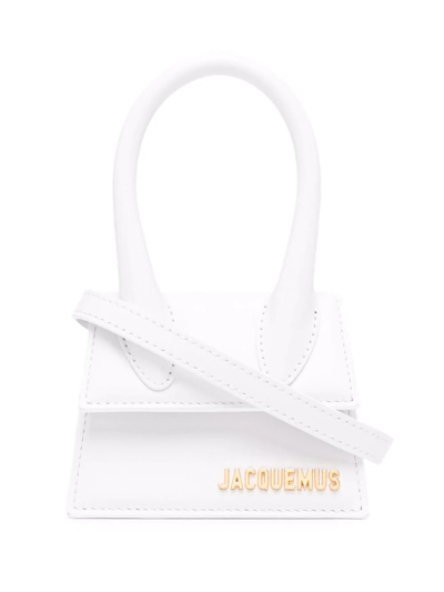 Jacquemus Le Chiquito Mini Tote Bag In White