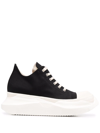 RICK OWENS DRKSHDW ABSTRACT LOW-TOP SNEAKERS