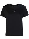 Apc A.p.c. T Shirts And Polos Black In Black