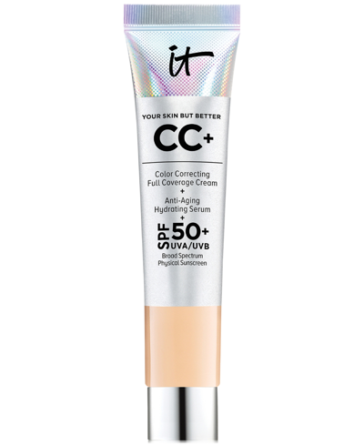 It Cosmetics Cc+ Cream With Spf 50+ Travel Size In Medium