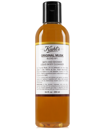 KIEHL'S SINCE 1851 ORIGINAL MUSK BATH & SHOWER LIQUID BODY CLEANSER, 8.4-OZ.