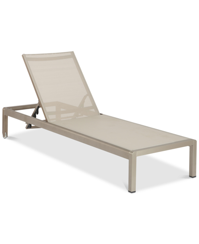 Noble House Greyson Outdoor Chaise Lounge