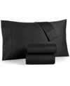 CHARTER CLUB DAMASK SOLID 550 THREAD COUNT 100% COTTON 4-PC. SHEET SET, FULL, CREATED FOR MACY'S