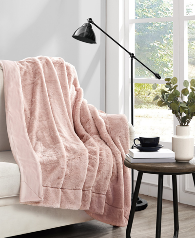 Vince Camuto Throw In Gift Box, 70" X 60" In Blush