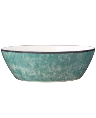 Noritake Colorkraft Essence Round Vegetable Bowl, 90 oz In Jade
