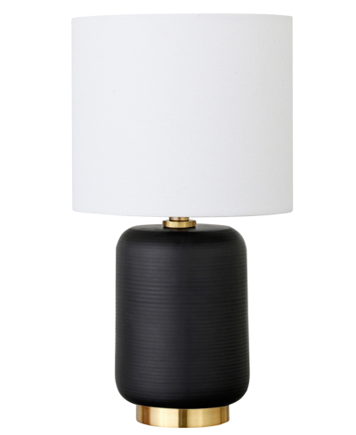 Hudson & Canal Lambert Mini Accent Lamp In Matte Black