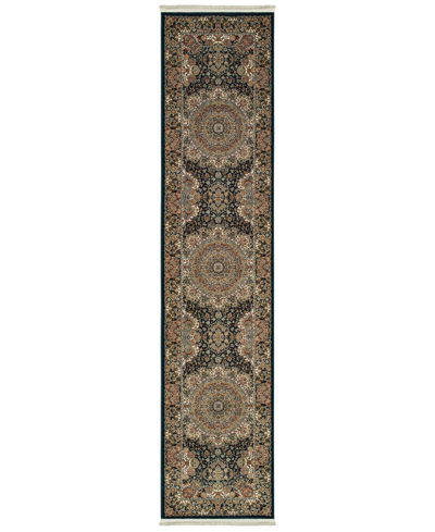 Jhb Design Masterpiece Regal Navy 2'3" X 10' Runner
