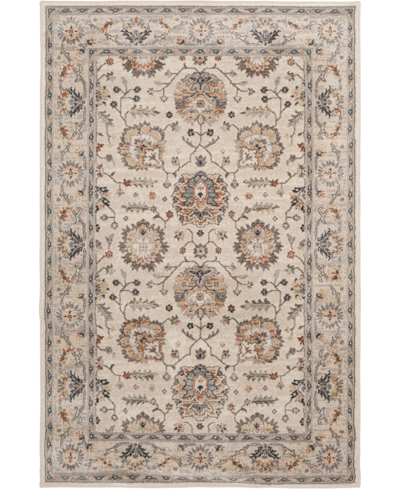 Portland Textiles Closeout!  Sulis Roan 6'7" X 9'6" Area Rug In Beige,red