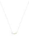 ADINA REYTER WILDFLOWERS SMALL DIAMOND DAISY NECKLACE