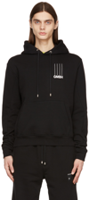 GMBH BLACK 'WELT AM DRAHT' SCREENPRINT HOODIE