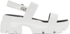 GIUSEPPE ZANOTTI WHITE APOCALYPSE SUMMER SANDALS