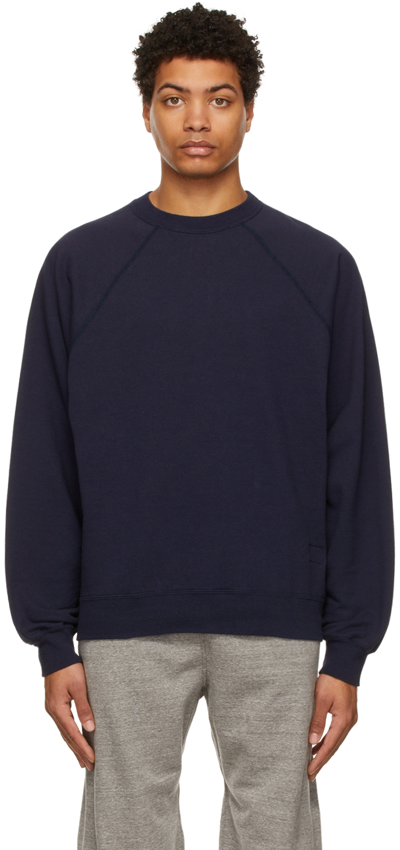Nanamica Navy Fleece Sweatshirt