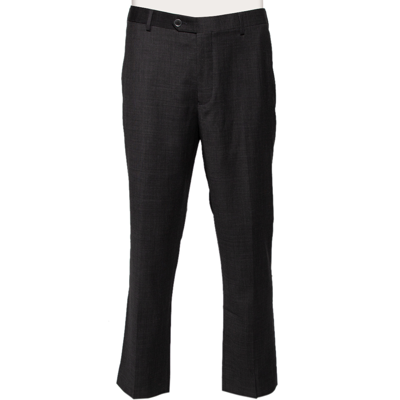 Pre-owned Balmain Charcoal Grey Wool Super 100's Pants 4xl