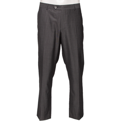 Pre-owned Balmain Grey Wool Super 130's Trousers 4xl