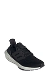 Adidas Originals Ultraboost 22 Womens Fitness Running Athletic And Training Shoes In Core Black/ Core Black/ White