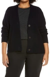 Vince Wool & Cashmere Cardigan In Coastal