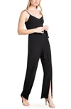 Dress The Population Stevie Jumpsuit Dress In Black