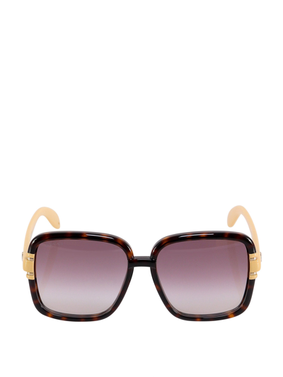 Gucci Eyewear Square Frame Sunglasses In Multi