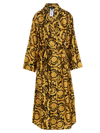VERSACE VERSACE BAROCCO PRINTED BELTED ROBE
