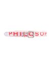 Philosophy Di Lorenzo Serafini Belt With Logo In Rosso