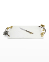 Michael Aram Butterfly Ginkgo Small Cheese Board With Knife