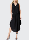 Ramy Brook Audrey Blouson Dress In Black