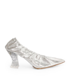 BOTTEGA VENETA LEATHER ALMOND PUMPS 75